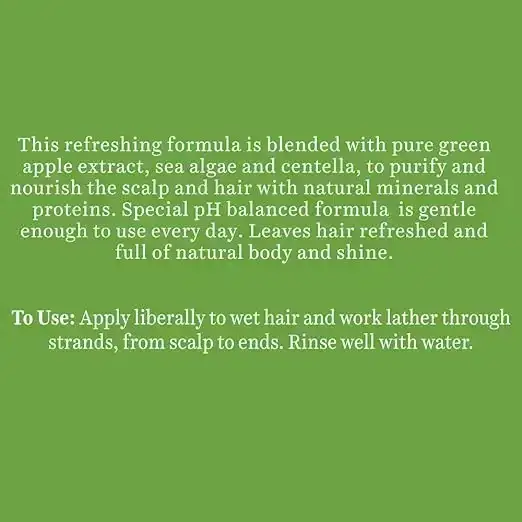 Biotique, Green Apple Shine & Gloss Shampoo & Conditioner, 180ml image 5