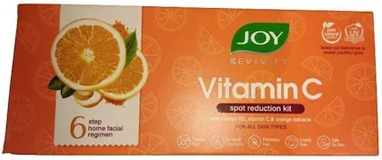 Joy Revivify vitamin c Facial kit | spot Reduction kit with vitamin B3, vitamin C & orange extracts, 76G