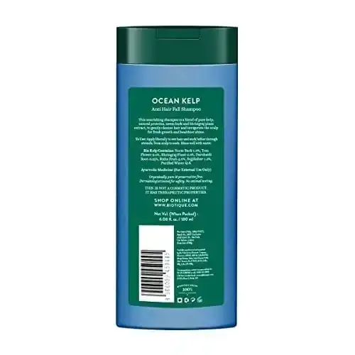 Biotique, Ocean Kelp Anti Hairfall Shampoo,180ML image 2