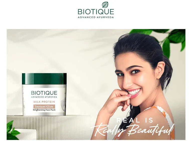 Biotique, Milk protein instant glow brightening face pack, 50gm image 2
