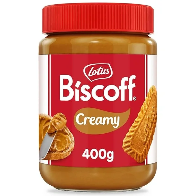 Biscoff Lotus Biscoff Creamy Spread, Smooth & Velvety Texture, 400gm Jar