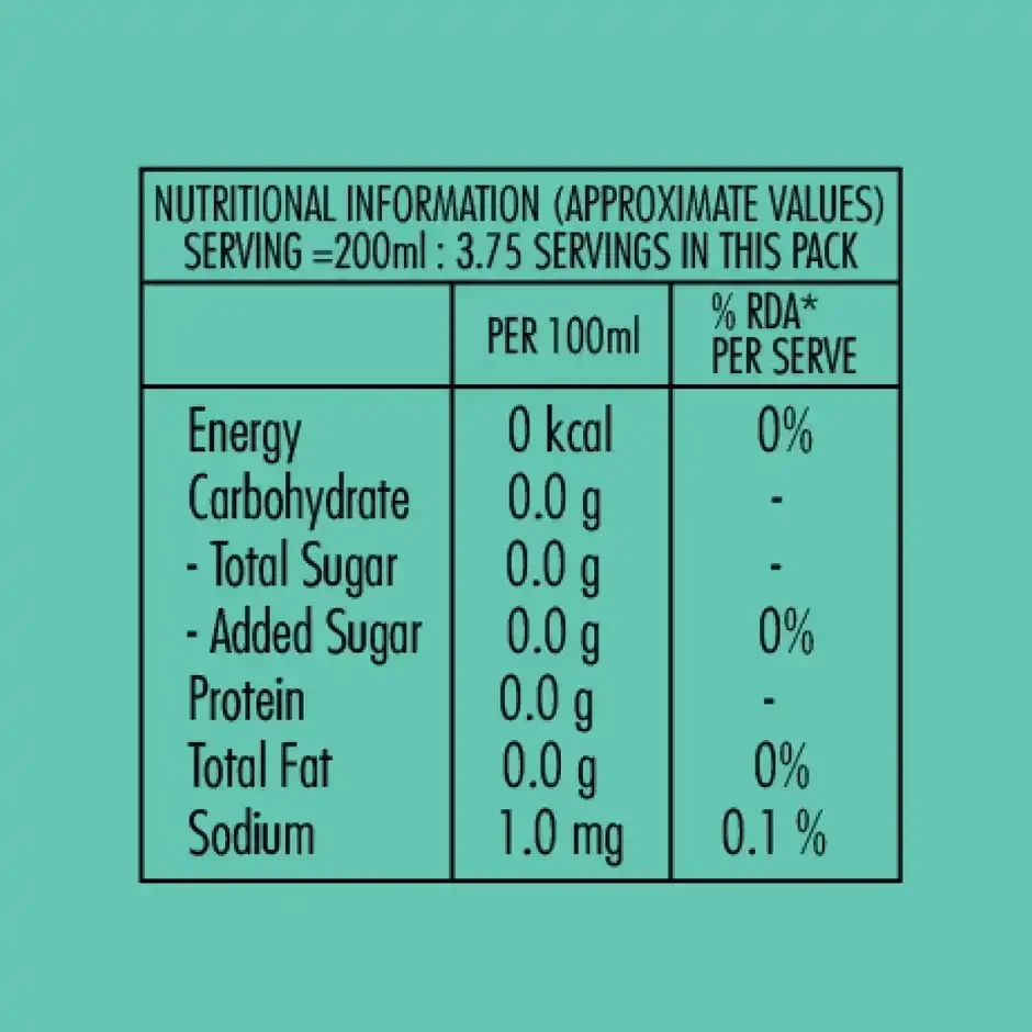 Bisleri Soda 750 ml – Sparkling Mineral Water for Refreshment image 3