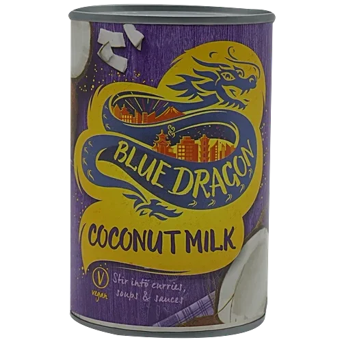 Blue Dragon Non Dairy Coconut Milk for Cooking, Vegan, Thick & Creamy, 400ml