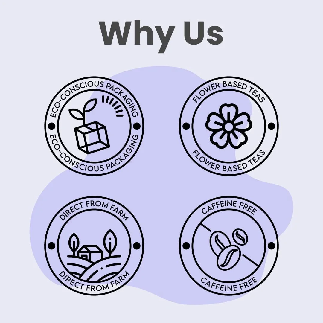 BLUE TEA Chamomile Lavender Tea – 18 Tea Bags | Plant-Based Sleep Tea image 4