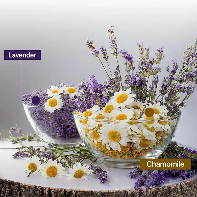 BLUE TEA Chamomile Lavender Tea – 18 Tea Bags | Plant-Based Sleep Tea image 5