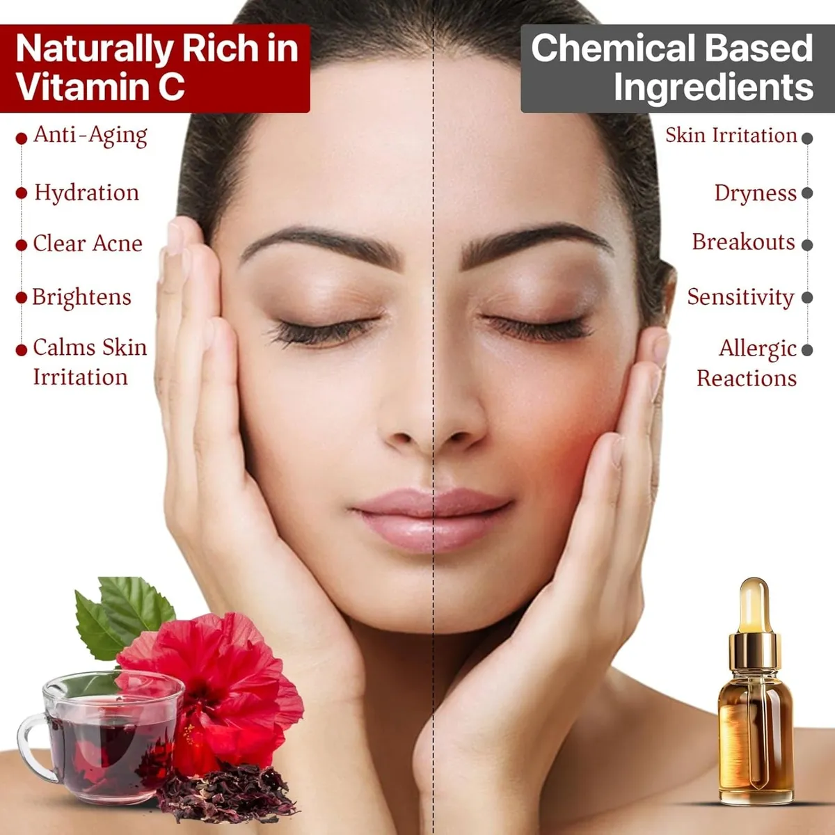 Blue Tea – Hibiscus Tea | Skin Glow Enhancing, Vitamin-C Rich, Plant-Based Herbal Tea image 2