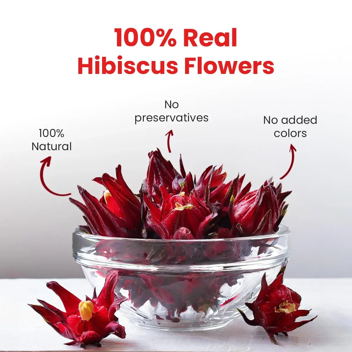 Blue Tea – Hibiscus Tea | Skin Glow Enhancing, Vitamin-C Rich, Plant-Based Herbal Tea image 4