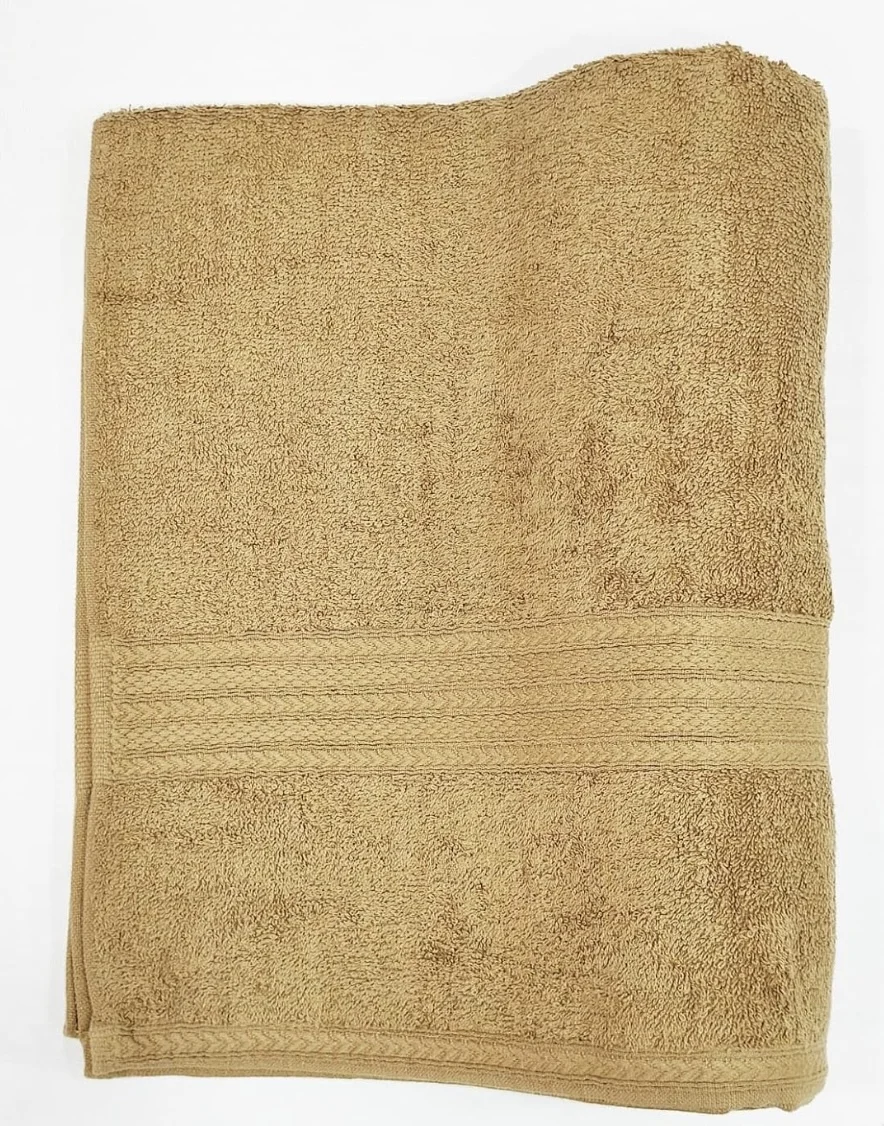 Bombay Dyeing Tulip Premium Cotton Bath Towel 450 GSM - Apricot image 2