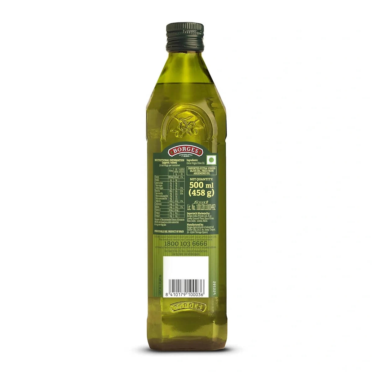 Borges Extra Virgin Olive Oil 500 ml for Healthy Cooking image 2