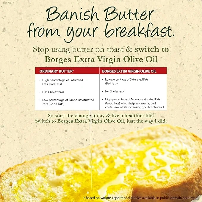 Borges Extra Virgin Olive Oil 500 ml for Healthy Cooking image 4