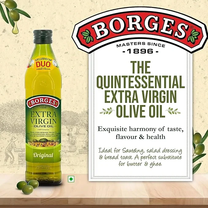 Borges Extra Virgin Olive Oil 500 ml for Healthy Cooking image 6