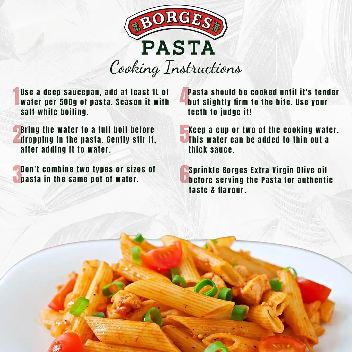 Borges Premium Penne Pasta 500g | High Protein Durum Wheat Pasta image 5