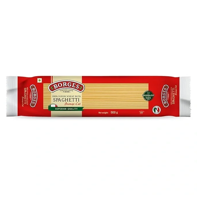 Borges Spaghetti High Protein Cholesterol Free Durum Wheat Pasta (500g)