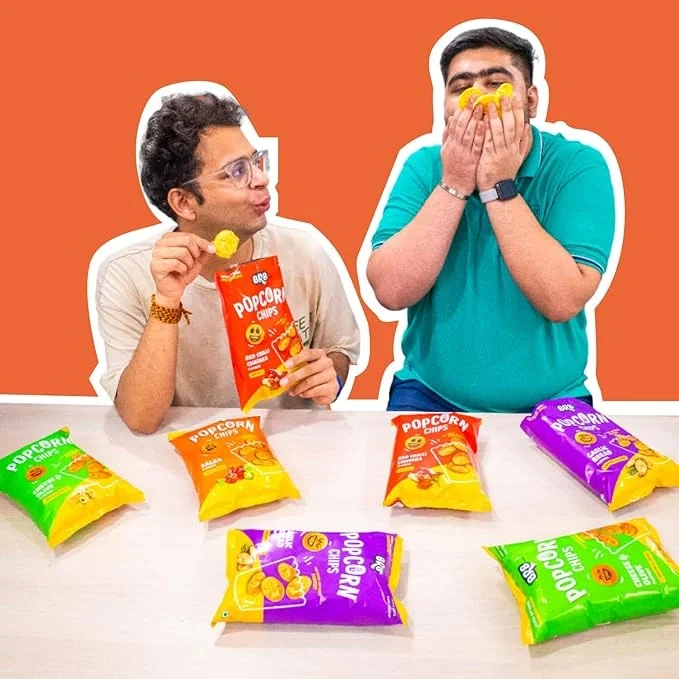  BRB Corn Popped Chips - Red Chilli Chataka Flavours, Spicy Hot | Not Fried, Not Baked | 48g image 5