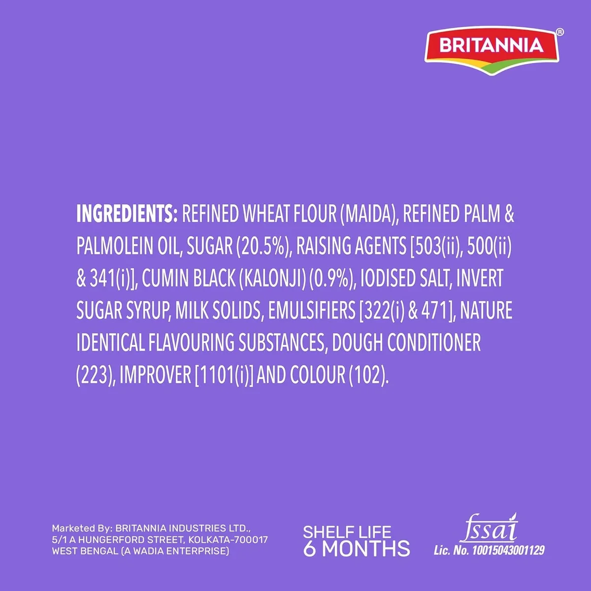 Britannia 50-50 Golmaal Light Crackers with Kaala Jeera – 185g | Crunchy & Tasty image 6