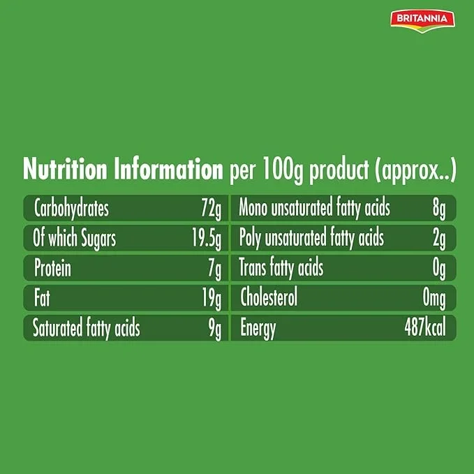  Britannia 50-50 Sweet & Salty Biscuits 76g image 2
