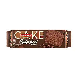  Britannia Cakes Gobbles Choco Chill Cake, 110g, Dark Brown