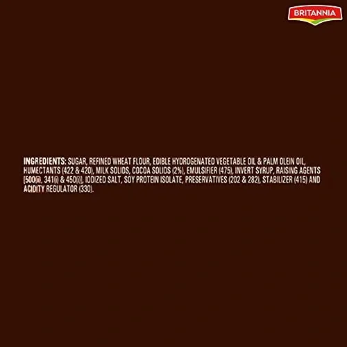  Britannia Cakes Gobbles Choco Chill Cake, 110g, Dark Brown image 4