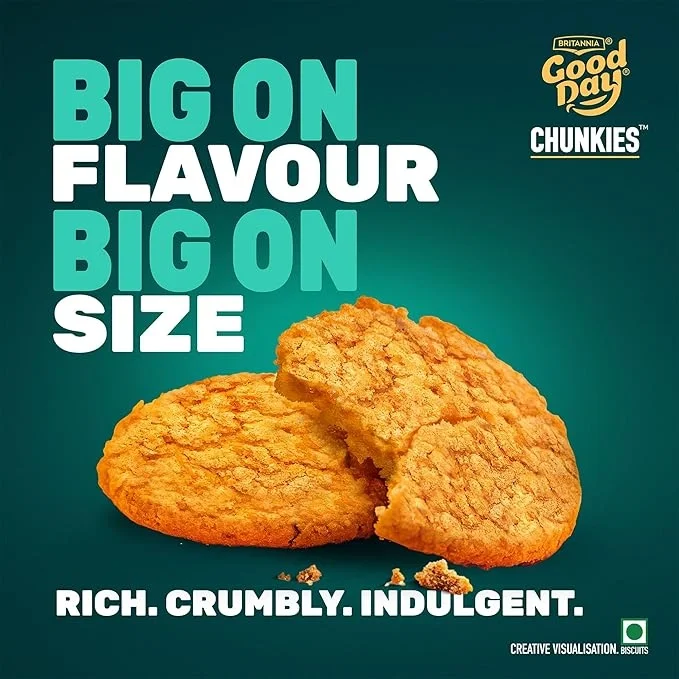  Britannia Good Day Chunkies Tropical Coconut Cookies, 100 grams image 5