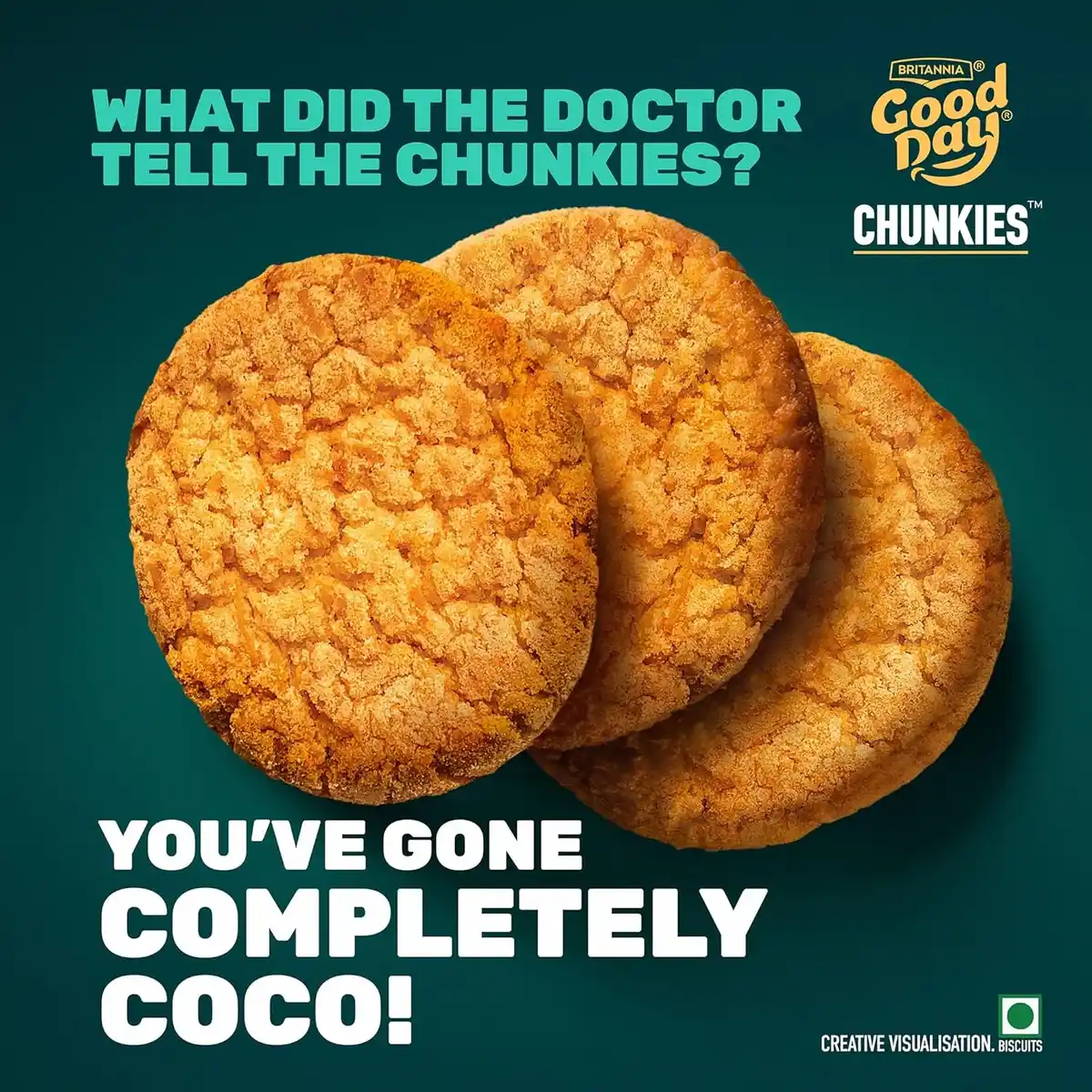  Britannia Good Day Chunkies Tropical Coconut Cookies, 100 grams image 6