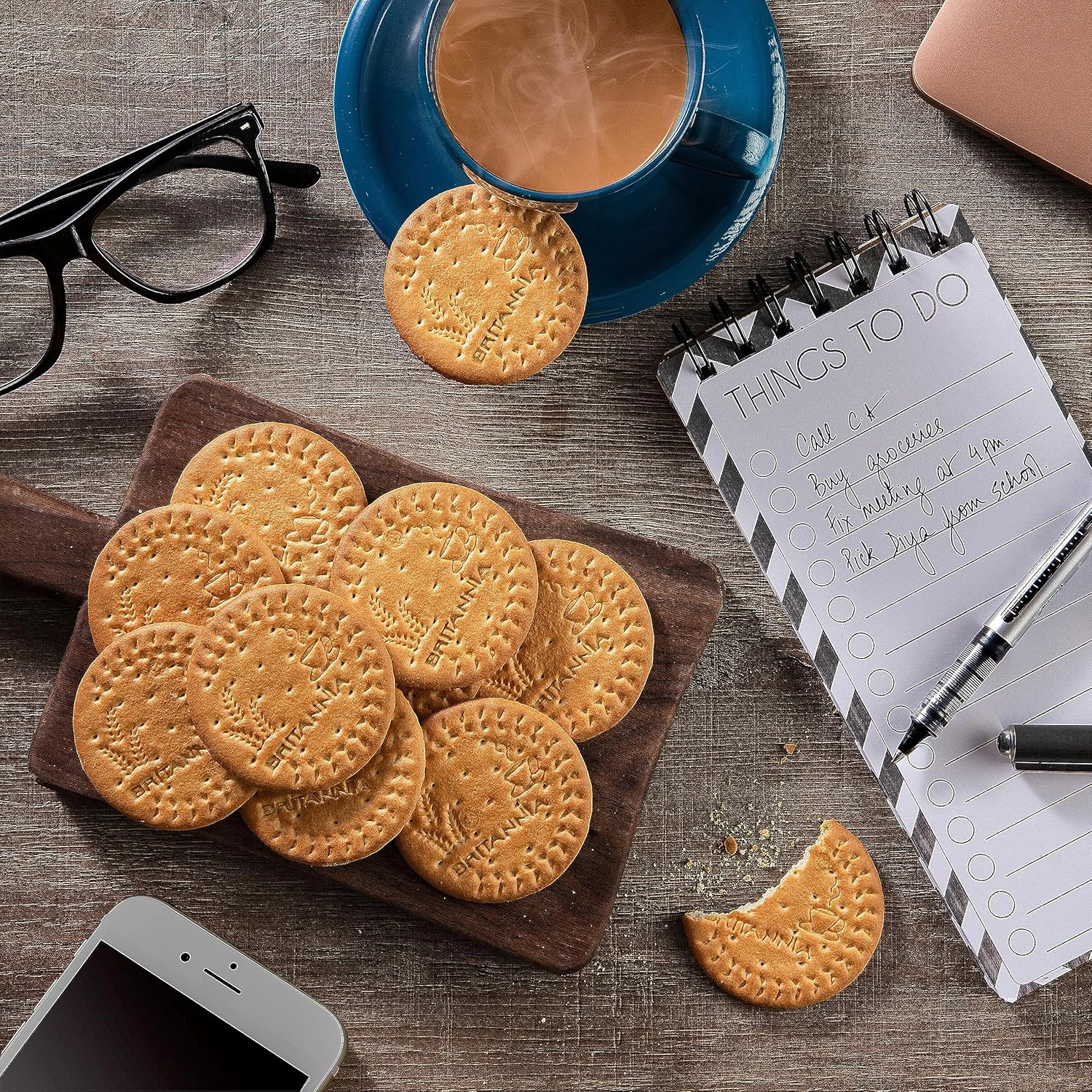 Britannia Marie Gold Biscuits – 250g/300g | Classic Tea-Time Snack image 8
