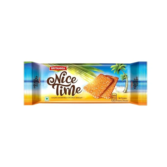 Britannia Nice Time biscuits, 152g or 150g pack (weight may vary)