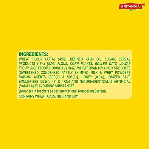  Britannia Nutri Choice 5 Grain Digestive High Fibre Biscuits, 200 g image 3