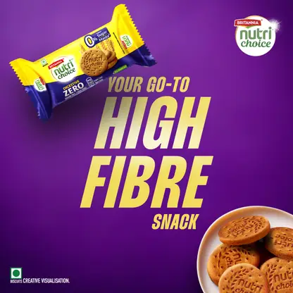 Britannia NutriChoice 92 g – High Fibre Digestive Biscuits, No Maida, No Added Sugar image 4