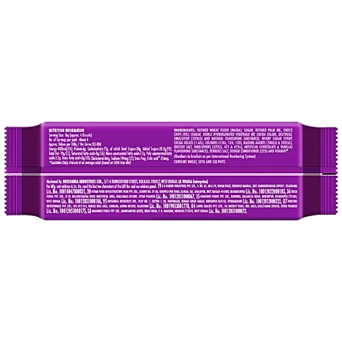  Britannia Tiger Krunch Chocochips Biscuits, 68 g image 2