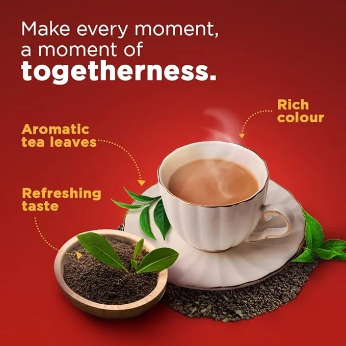 Brooke Bond Red Label Natural Care Tea – 250g | Premium Black Tea image 2