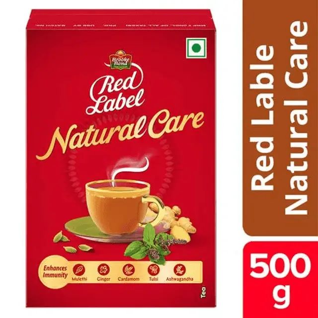 Brooke Bond Red Label Natural Care Tea – 500g | Premium Black Tea image 2