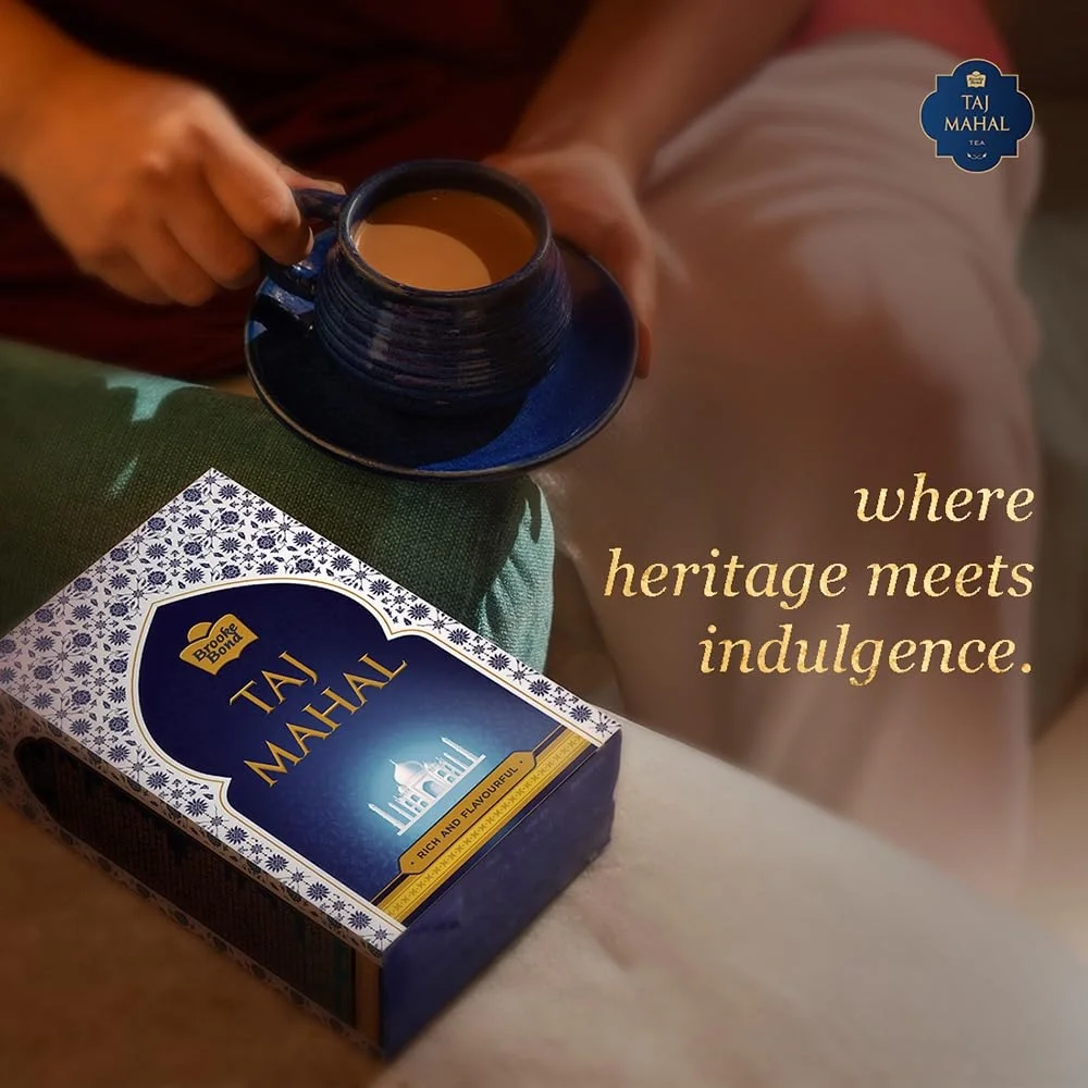  Taj Mahal Rich & Flavourful Tea 100 g - Rich and Flavourful Chai - Premium Leaf Tea image 2