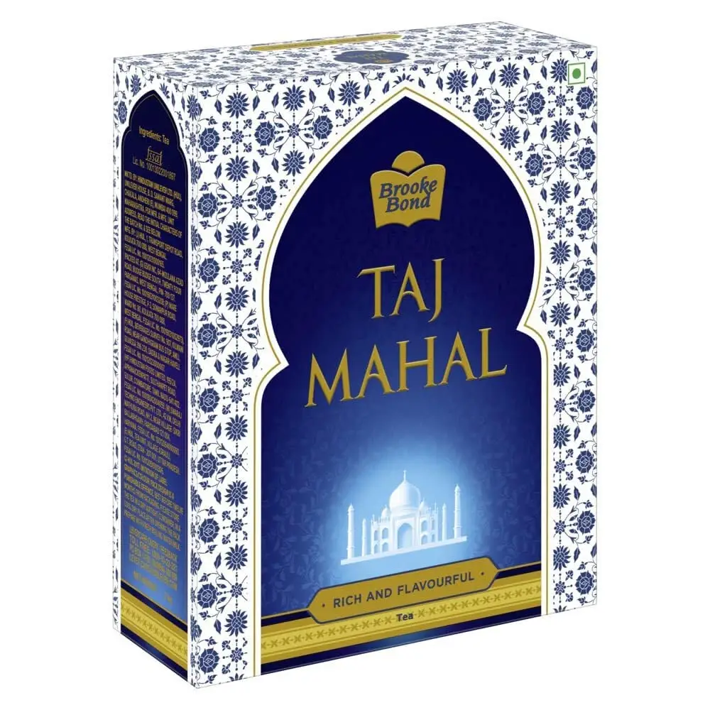 Brooke Bond Taj Mahal Tea 1 kg Pack, Rich and Flavourful Premium Leaf Chai