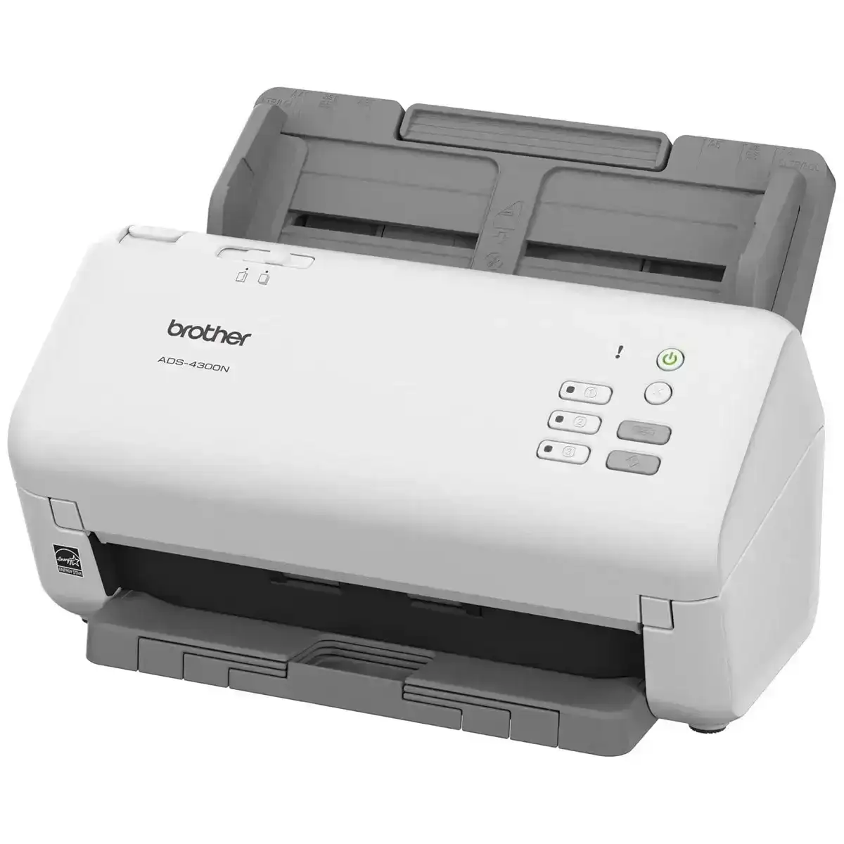 Brother ADS-4300N Desktop Document Scanner | 40 PPM | 512 MB | USB 3.0, Ethernet | ADF Scanning | Automatic Colour Scanning | A4 Scanner | 1 Year Warranty image 4