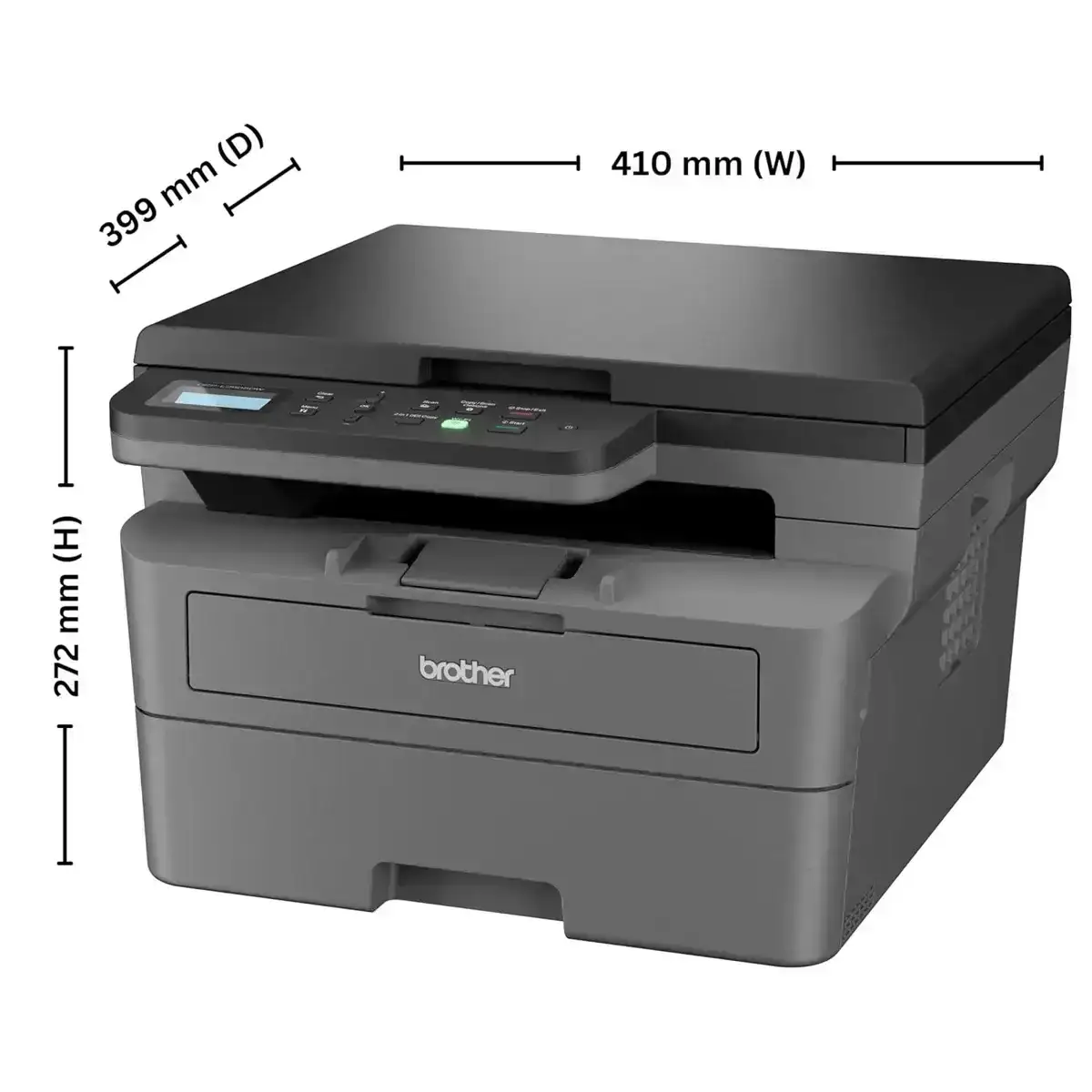 Brother DCP-L2605DW Multifunction Printer | 30 PPM | 256 MB | USB 2.0, Ethernet, Wireless or Wi-Fi | Print, Copy, Scan | Automatic Duplex | A4 multifunction Printer | 1 Year Warranty image 2