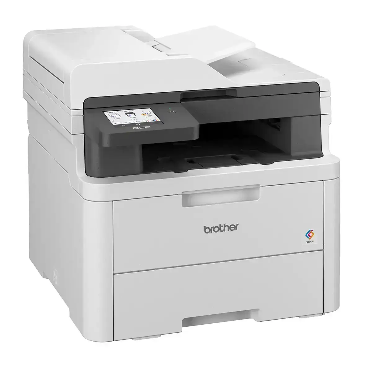 Brother DCP-L3560CDW Multifunction Colour Laser | Up to 26 (Mono) / Up to 26 (Colour) PPM (A4) | 512 MB | Print, Copy, Scan, ADF | Automatic Duplex | USB 2.0, Ethernet, Wireless or Wi-Fi | A4 Printer | 1 Year Warranty image 3