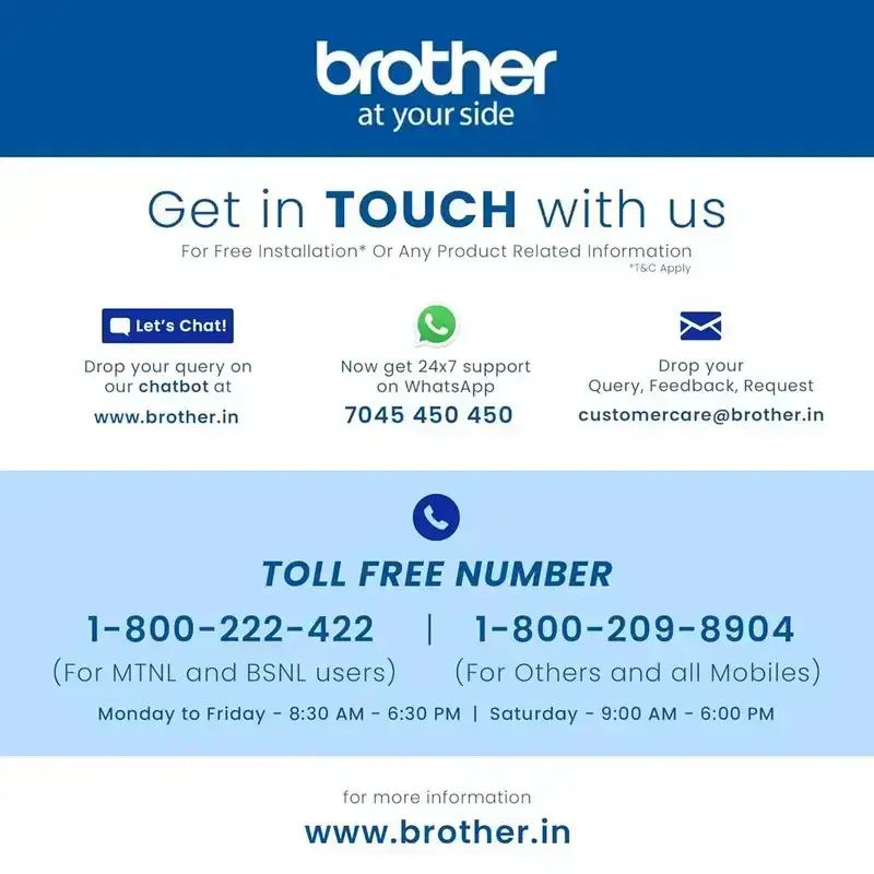 Brother DCP-T820DW A4 Multifunction Colour Inkjet Printer | 8 PPM (Black)/ 8 PPM (Colour) | 128 MB | Print, Copy, Scan, ADF | USB 2.0, Ethernet, Wireless or Wi-Fi | Automatic Duplex | Free Installation | 1 Year Warranty image 8