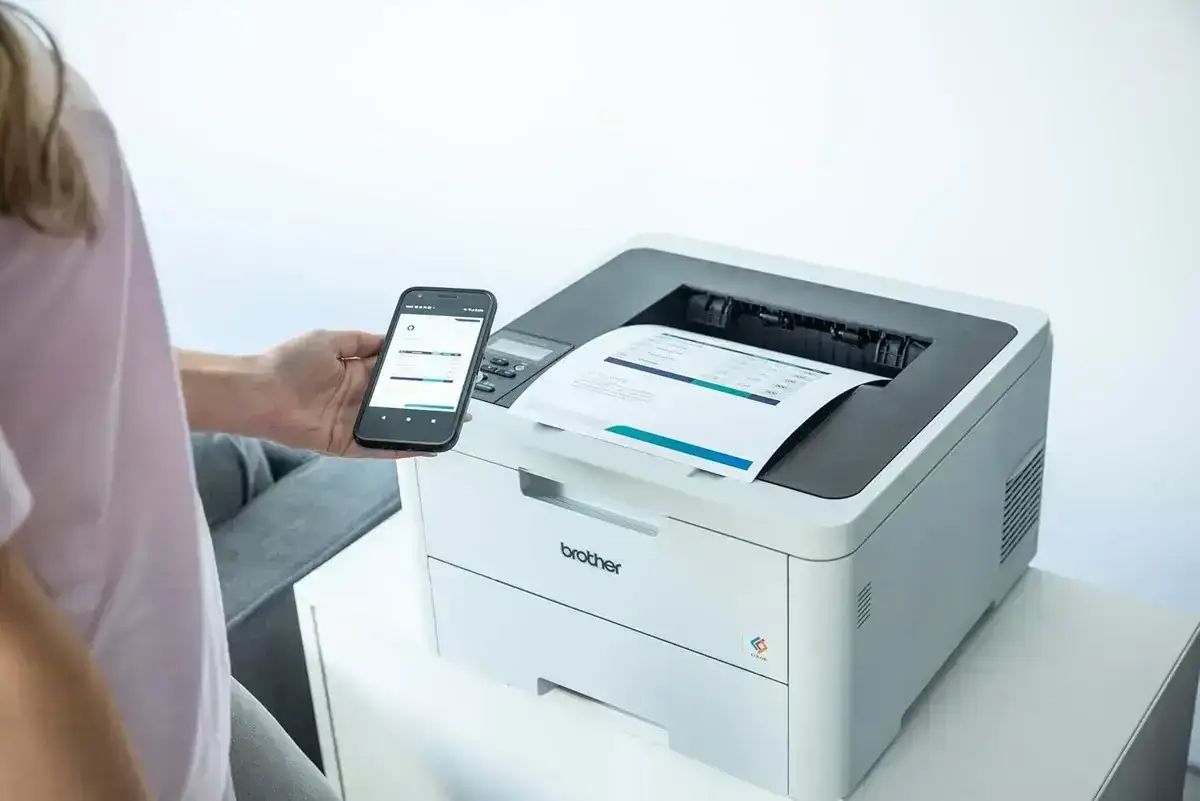 Brother HL-L3220CDW Colour | 19 PPM (Black and Colour | 256 MB | A4 Single Function Printer | 18 PPM (Colour/Black) | 256 MB | Automatic Duplex | Color Laser LED Printer | USB 2.0, Wireless or Wi-Fi | 1 Year Warranty image 5
