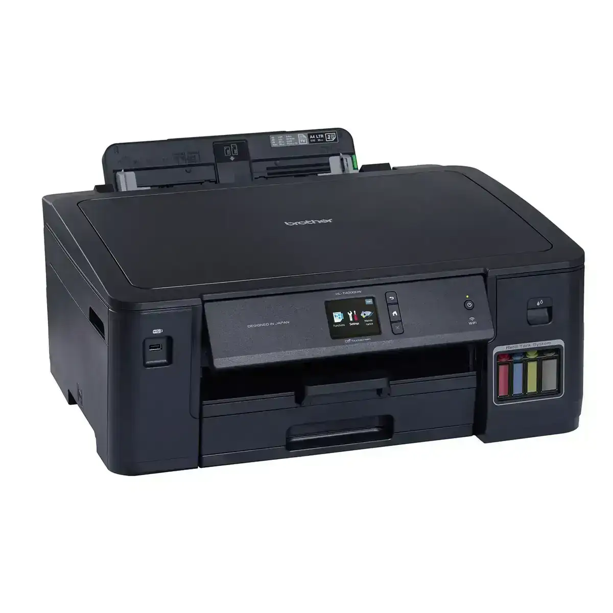Brother HL-T4000DW A3 Inkjet Multifunction Printer | 22 ipm (Black)/ 20 ipm (Colour) |  128 MB | USB 2.0 | Ethernet | Wireless or Wi-Fi | Automatic Duplex | 1 Year Warranty  image 3