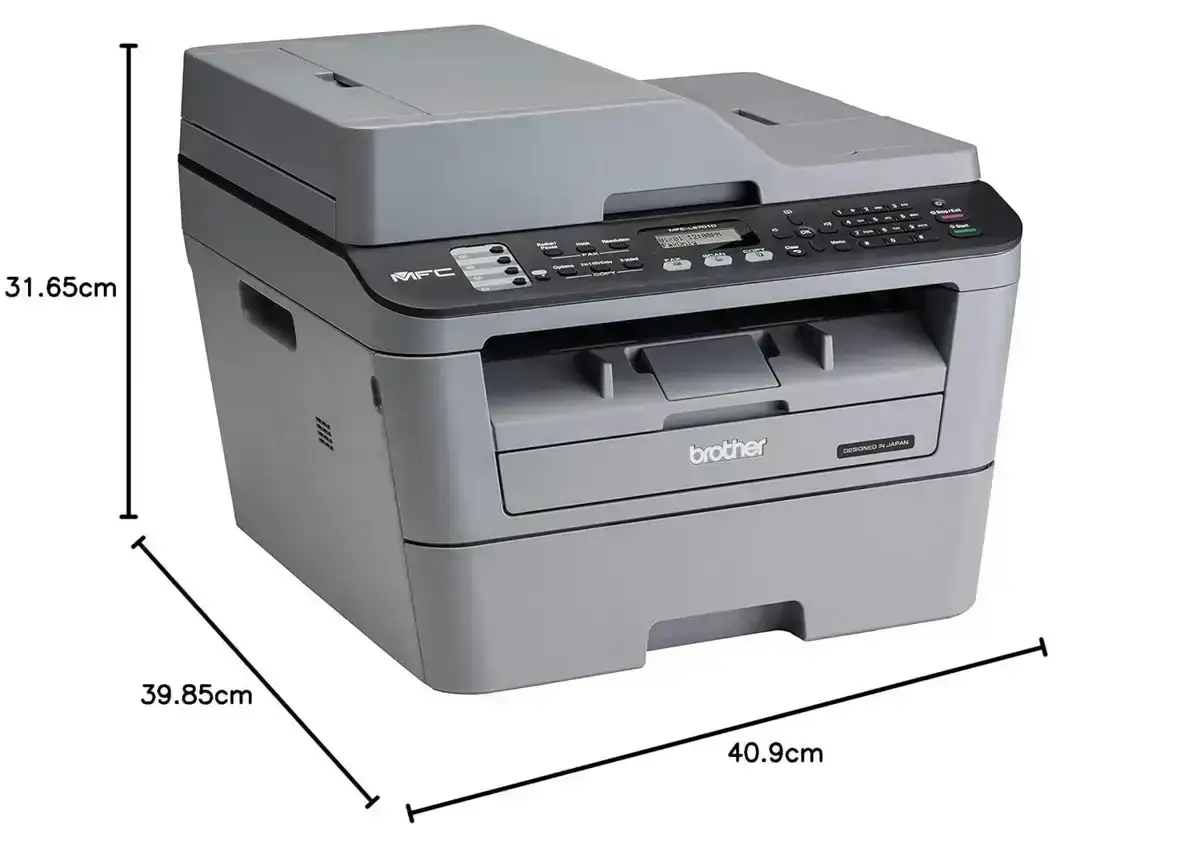 Brother MFC L2701D Multi-Function Monochrome Laser Printer | 30 PPM | 32 MB | USB 2.0 | Automatic Duplex | A4 Multifunction Printer | 1 Year Warranty image 5