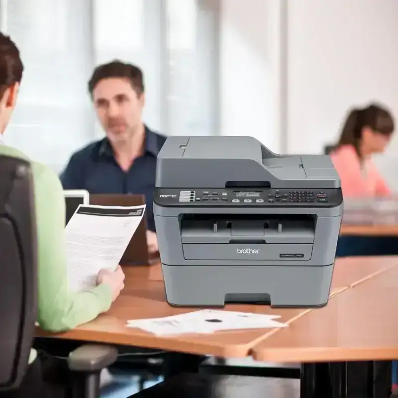 Brother MFC L2701DW A4 Laserjet All in One Printer | 30 PPM | 32 MB | USB 2.0 | Ethernet | Wireless of Wi-Fi | Print | Copy | ADF Scan | Fax |  Automatic Duplex | 2 in 1 ID Copy Button | 2-line LCD Display | 1 Year Warranty image 5