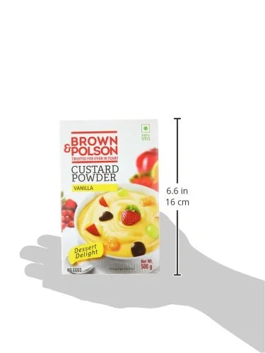  Brown and Polson Vanilla Custard Powder, 500g image 4