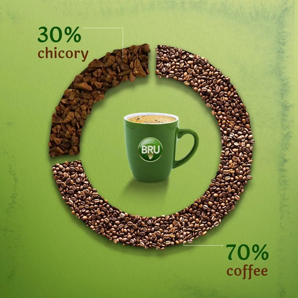 Bru Instant | Aromatic Coffee From South Indian Plantations, 40gm image 5