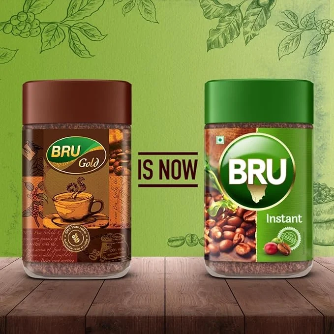 Bru Instant with Freshly Roasted Coffee Beans, 75gm image 7