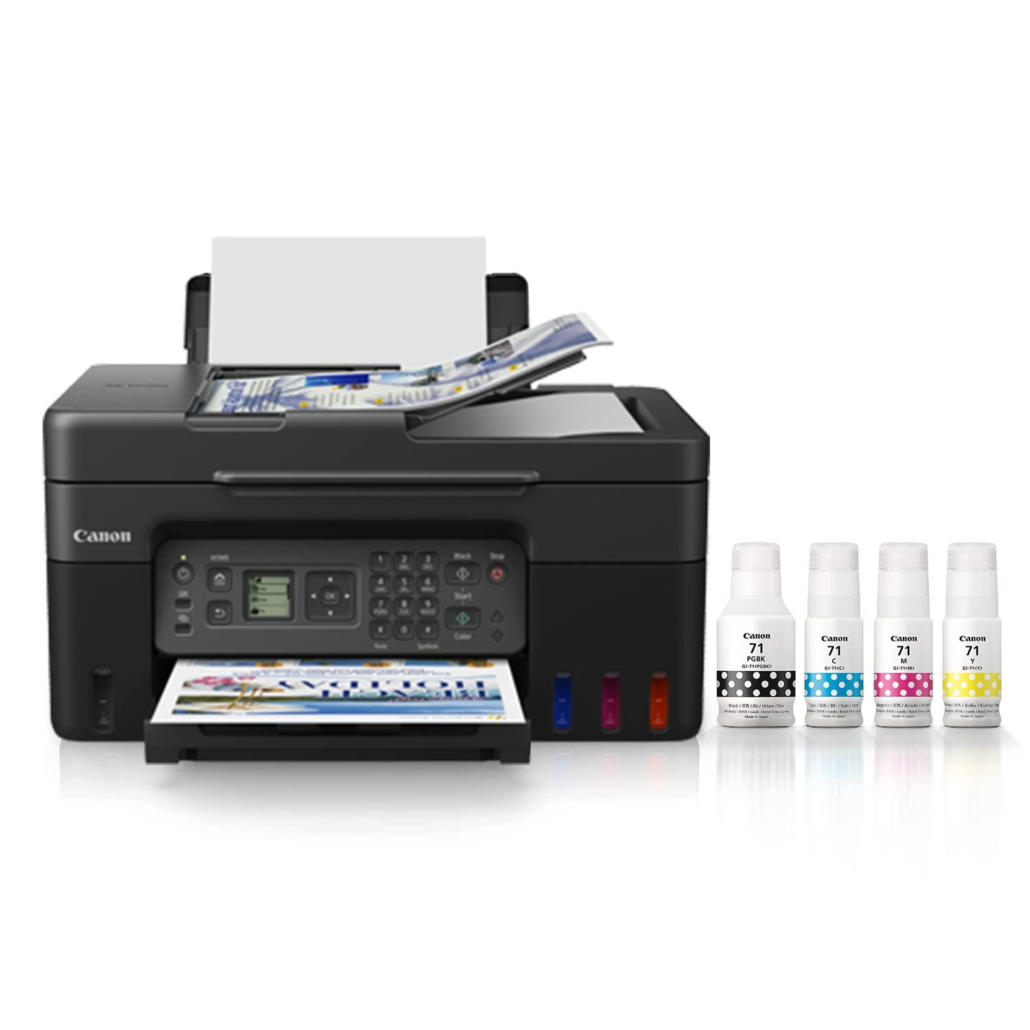 Canon PIXMA MegaTank G4770 A4 Colour Multifunction Printer | 11 IPM (Black) / 6 IPM (Colour) | USB 2.0, Wireless or Wi-Fi | Print, Scan, Copy, ADF and Fax | 1 Year Warranty thumbnail 2