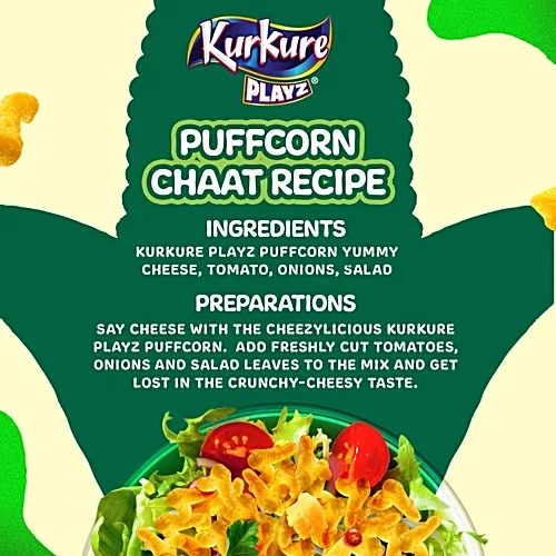  Kurkure Yummy Cheese Puffcorn Namkeen, 58g image 7