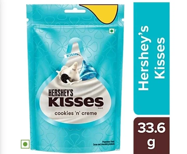  Hershey's Kisses Cookies 'N' Creme Chocolate, 33.6 g