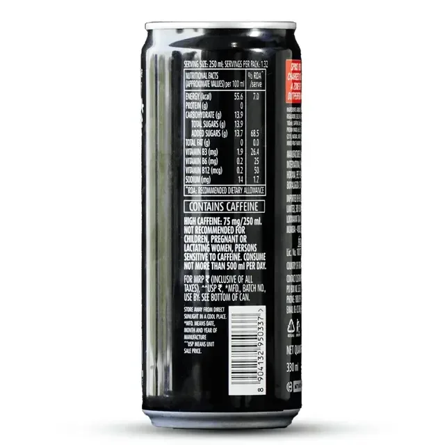 Spinner Energy Drink, 330 ml image 2