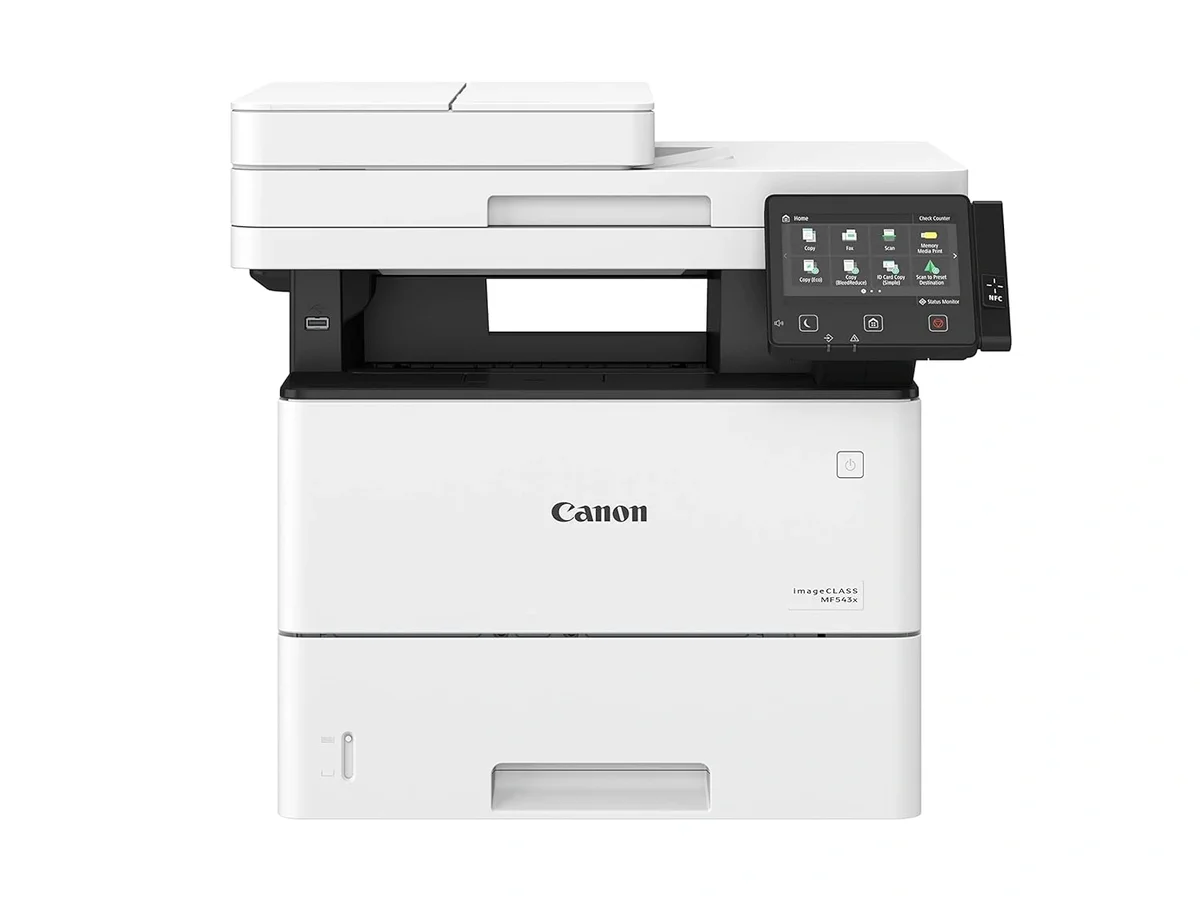 Canon imageCLASS MF543X monochrome laser printer with WiFi and fax