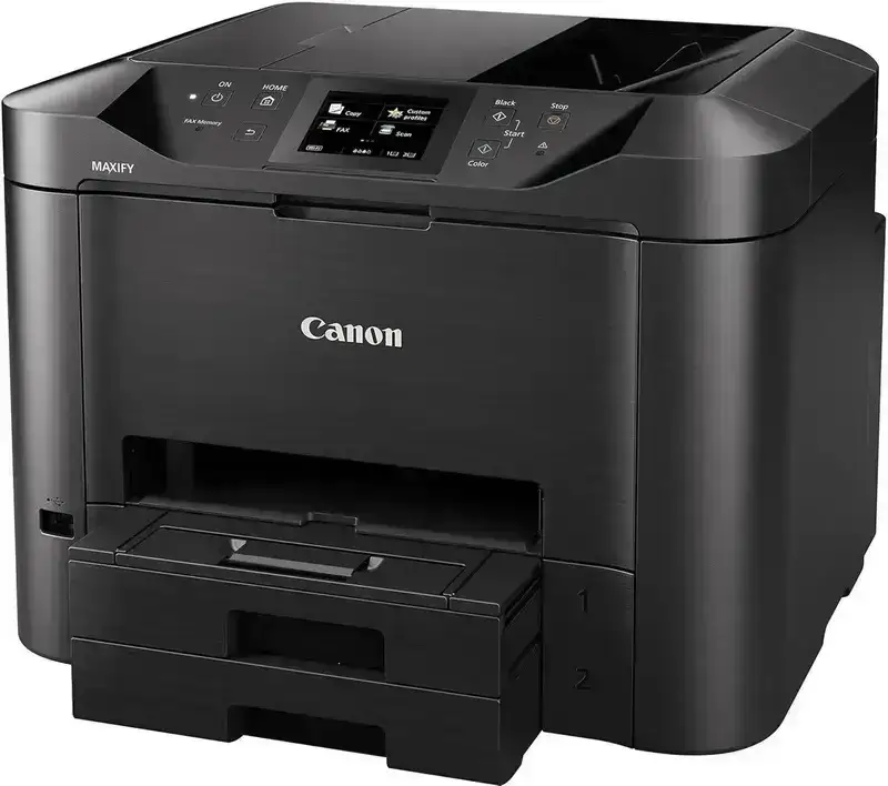 Canon Maxify MB5470 A4 Inkjet Colour Multifunction Printer | 24.0 IPM (Black) and 15.5 IPM (Color) | USB 2.0 | Print | Scan | Copy | ADF | 1 Year Warranty image 4